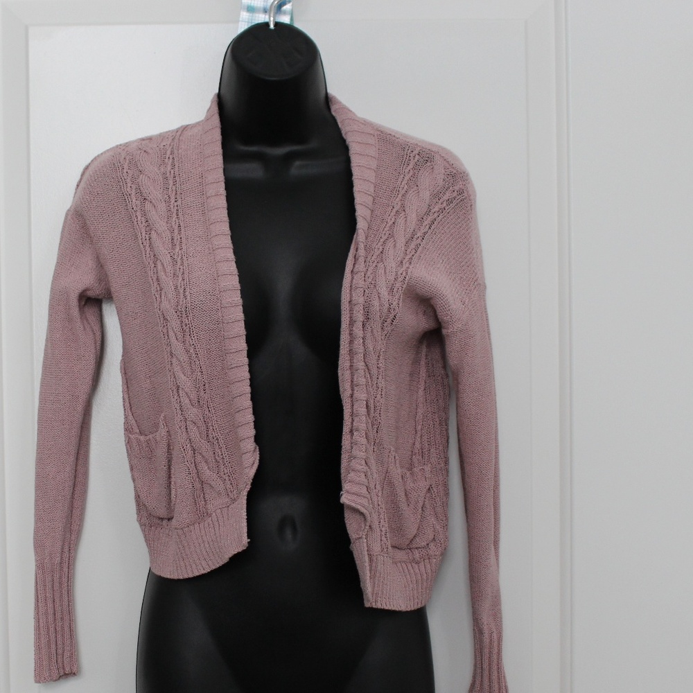 Antrhropologie Guinevere sweater cardigan pink xs